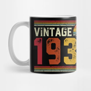 Vintage 1934 Birthday Gift Retro Style Mug